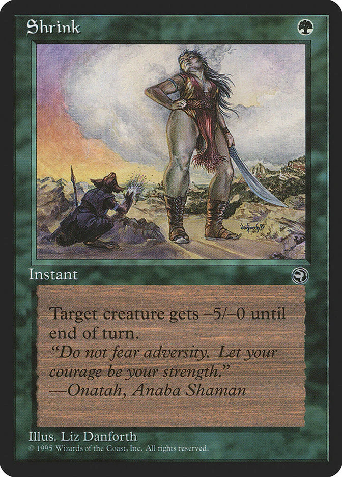 MTG: Homelands 097a: Shrink (Cloud) 