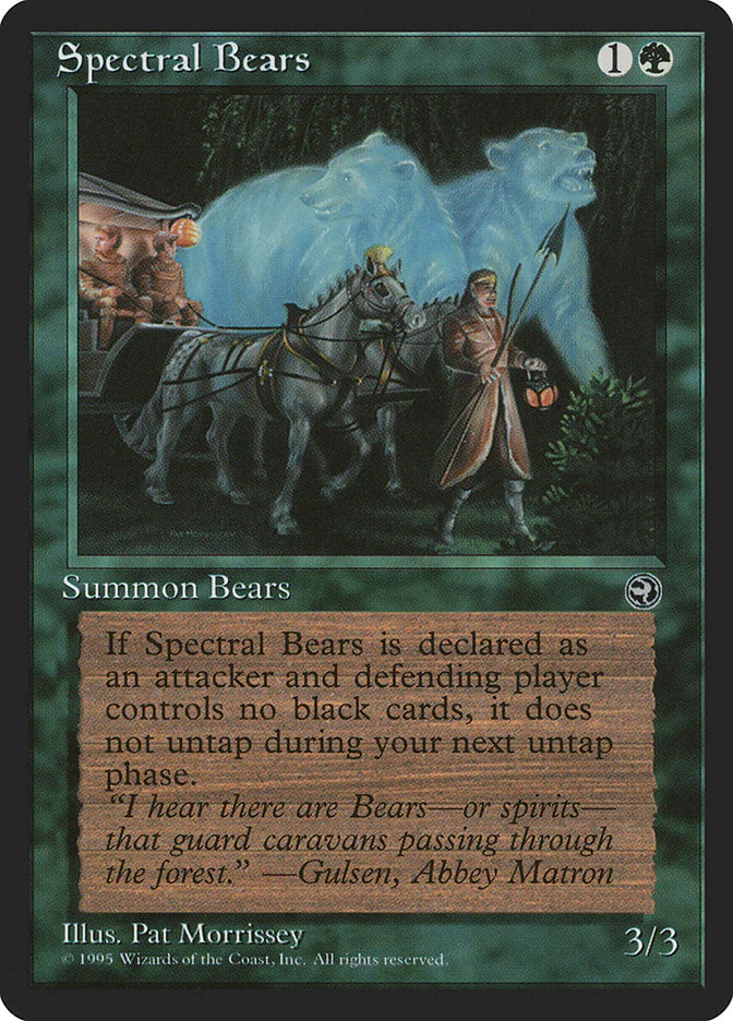 MTG: Homelands 098: Spectral Bears 