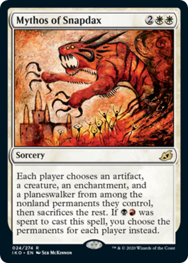 MTG: Ikoria: Lair of Behemoths 024: Mythos of Snapdax 