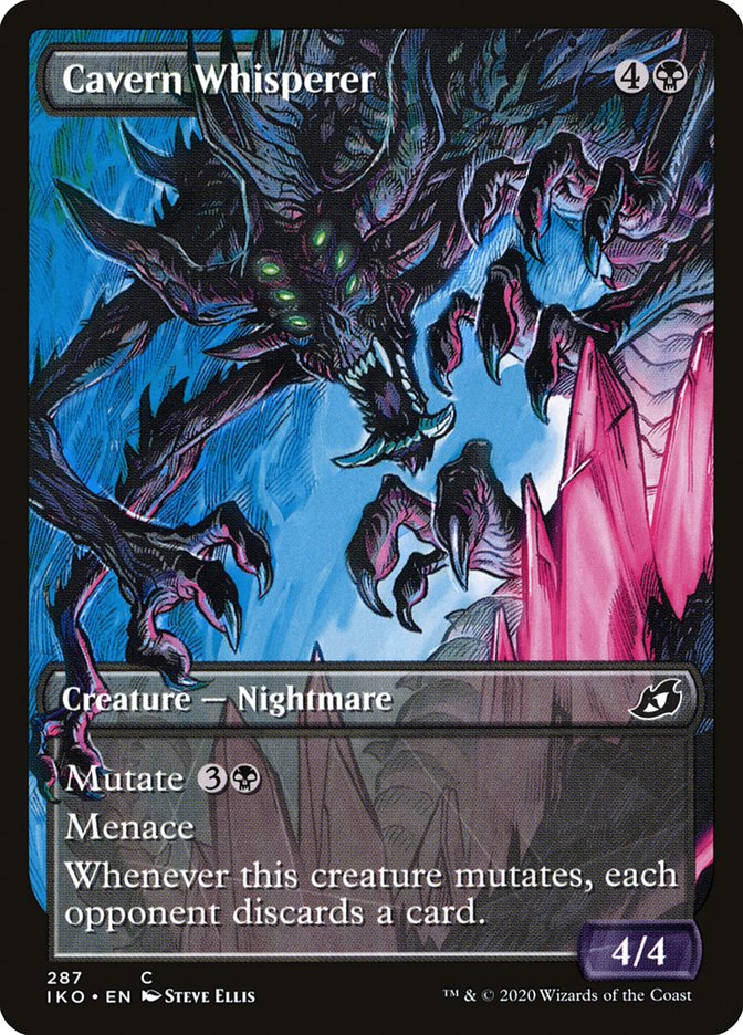 MTG: Ikoria: Lair of Behemoths 287: Cavern Whisperer (Showcase) 