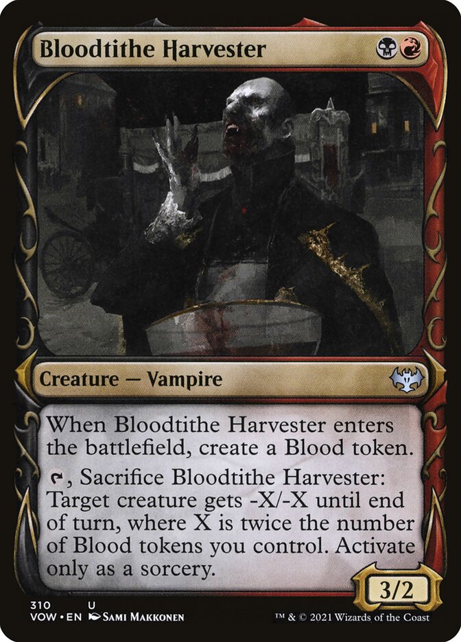 MTG: Innistrad: Crimson Vow 310: Bloodtithe Harvester 