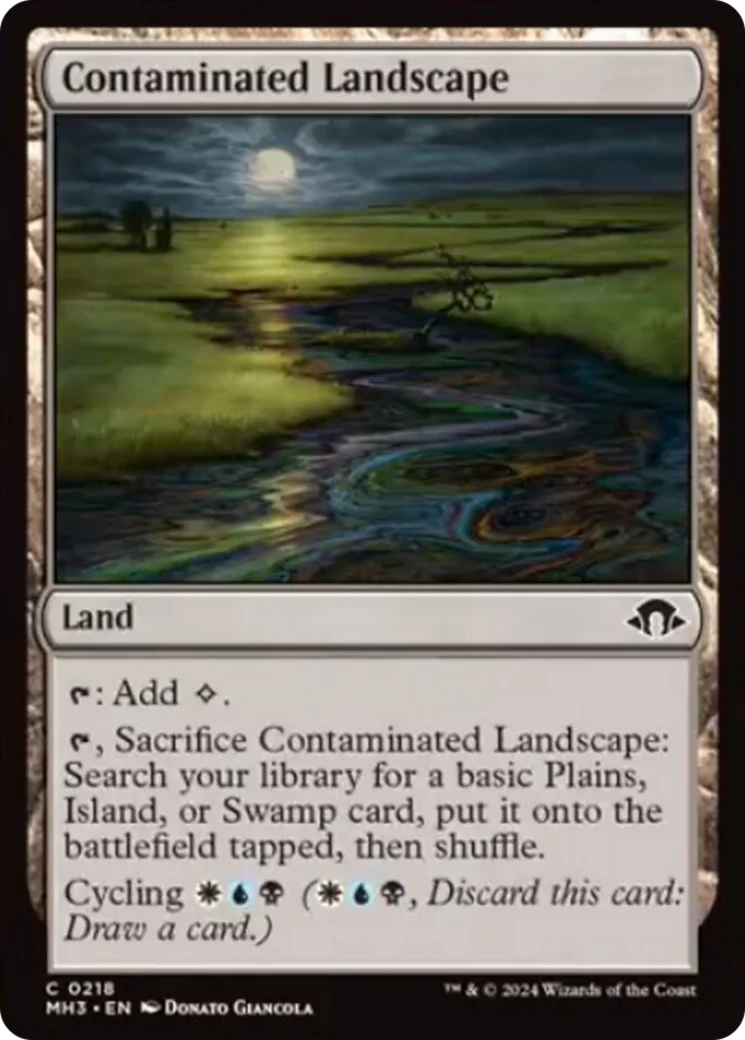 MTG: Modern Horizons 3: Contaminated Landscape 