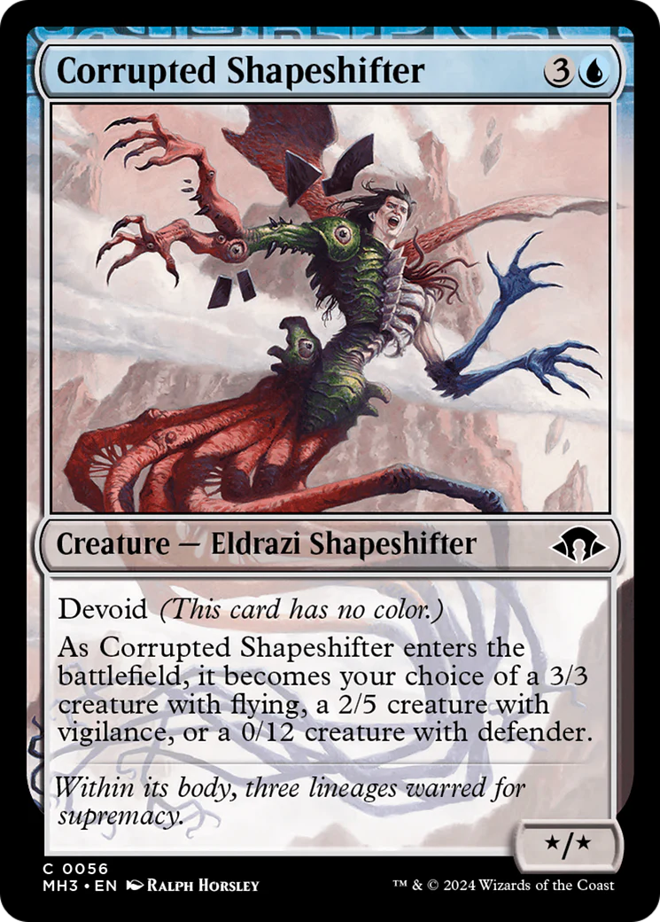 MTG: Modern Horizons 3: Corrupted Shapeshifter 