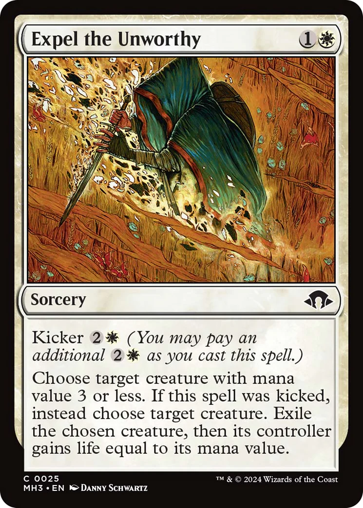 MTG: Modern Horizons 3: Expel the Unworthy 