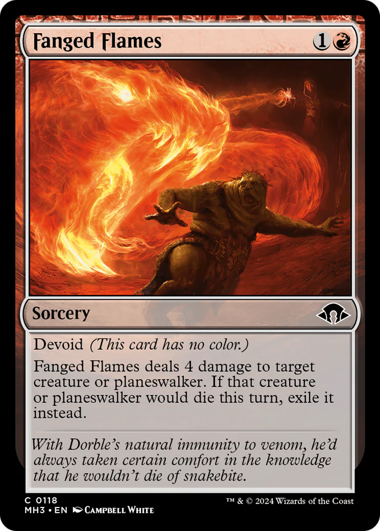 MTG: Modern Horizons 3: Fanged Flames 