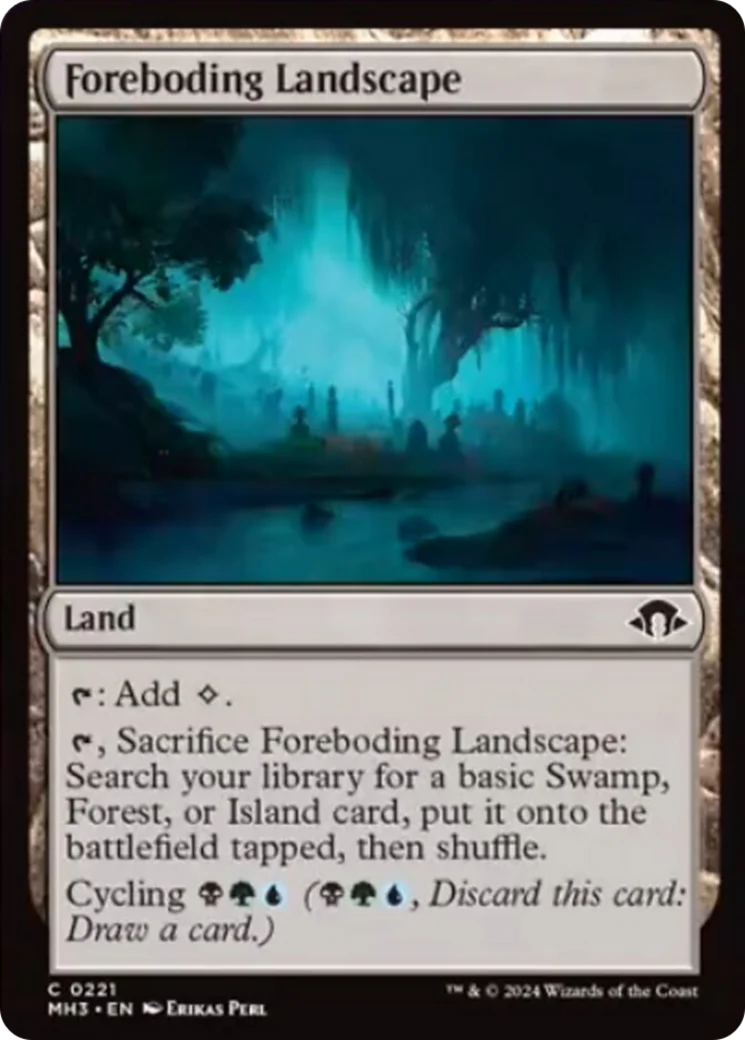 MTG: Modern Horizons 3: Foreboding Landscape 