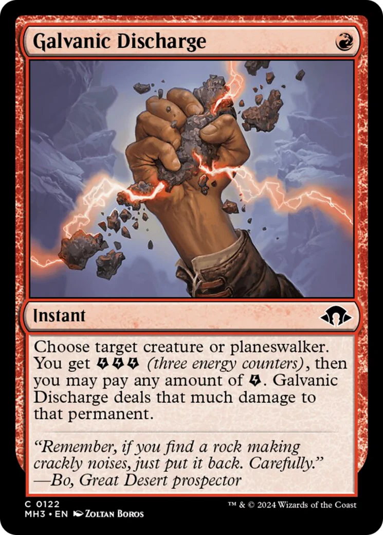 MTG: Modern Horizons 3: Galvanic Discharge 