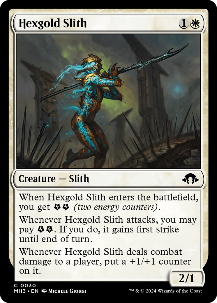 MTG: Modern Horizons 3: Hexgold Slith 