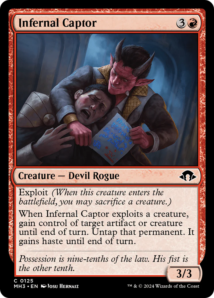 MTG: Modern Horizons 3: Infernal Captor 