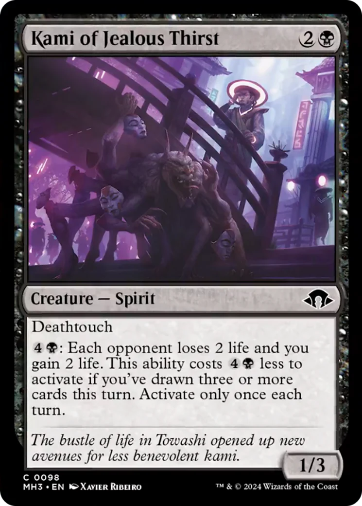 MTG: Modern Horizons 3: Kami of Jealous Thirst 