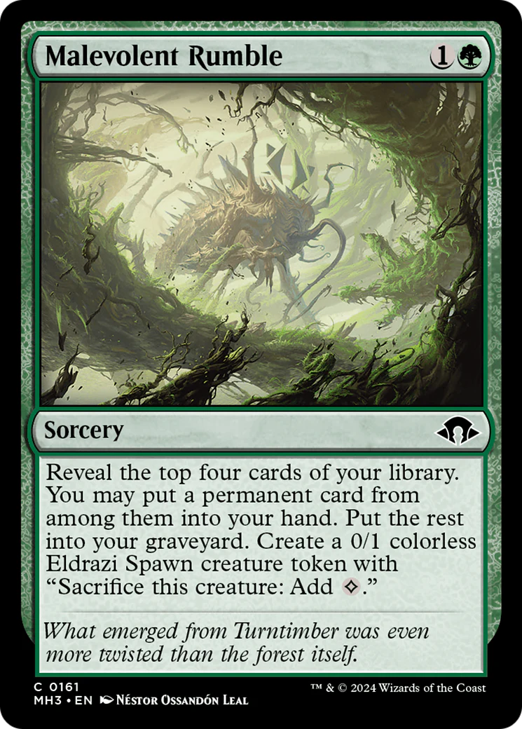 MTG: Modern Horizons 3: Malevolent Rumble 
