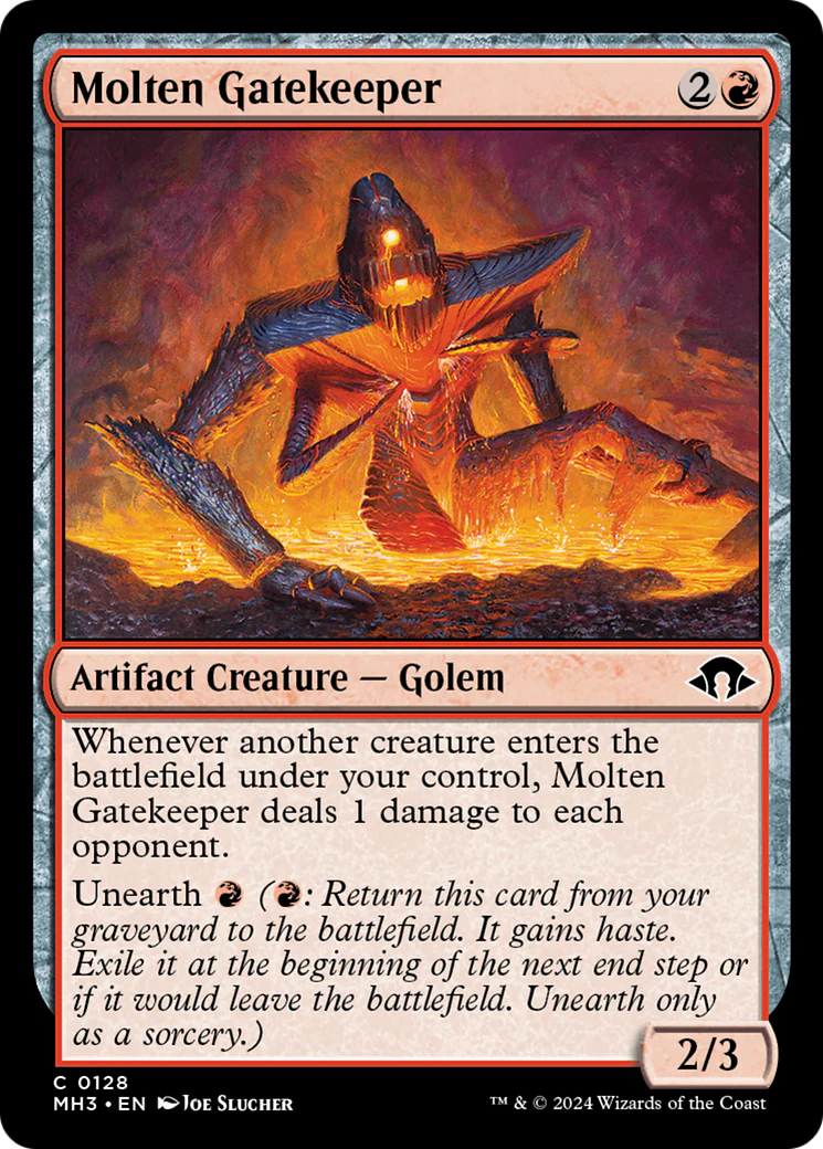 MTG: Modern Horizons 3: Molten Gatekeeper 