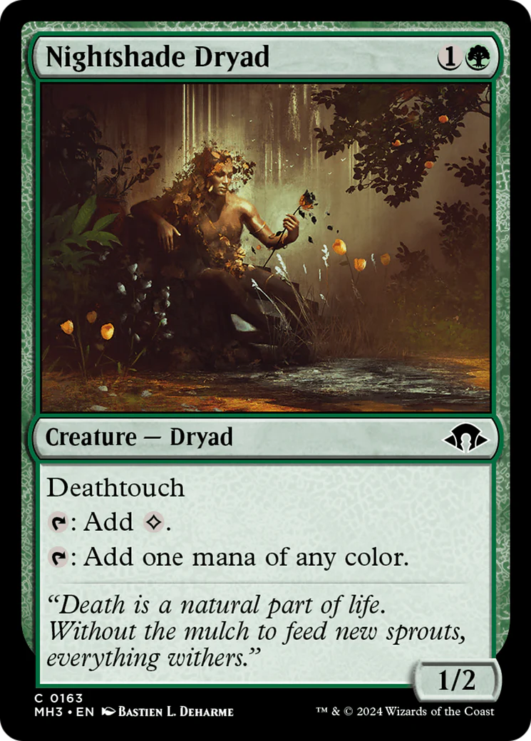 MTG: Modern Horizons 3: Nightshade Dryad 