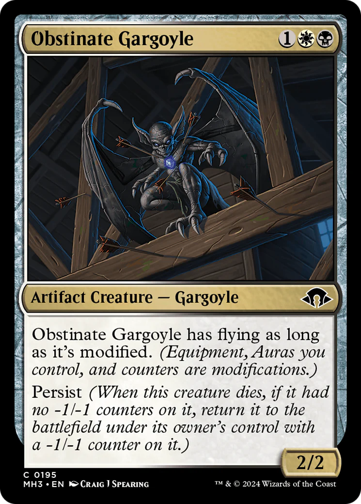 MTG: Modern Horizons 3: Obstinate Gargoyle 