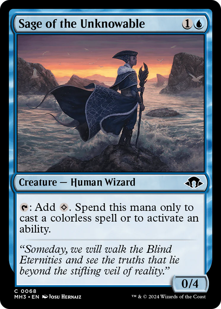 MTG: Modern Horizons 3: Sage of the Unknowable 