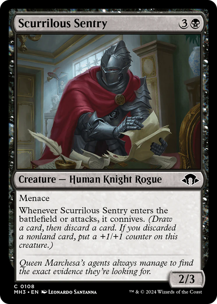 MTG: Modern Horizons 3: Scurrilous Sentry  