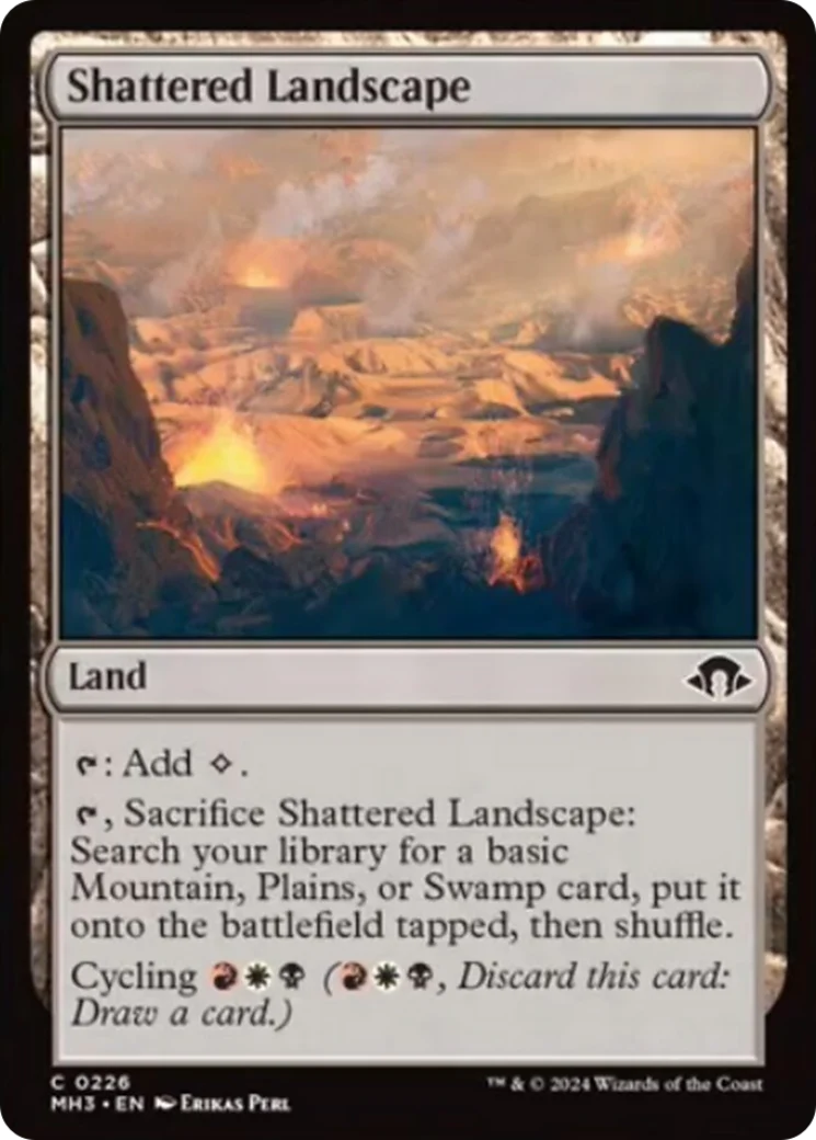 MTG: Modern Horizons 3: Shattered Landscape 