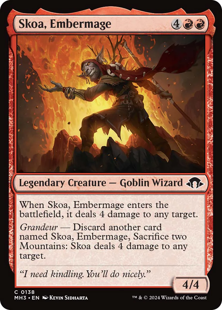 MTG: Modern Horizons 3: Skoa Embermage 