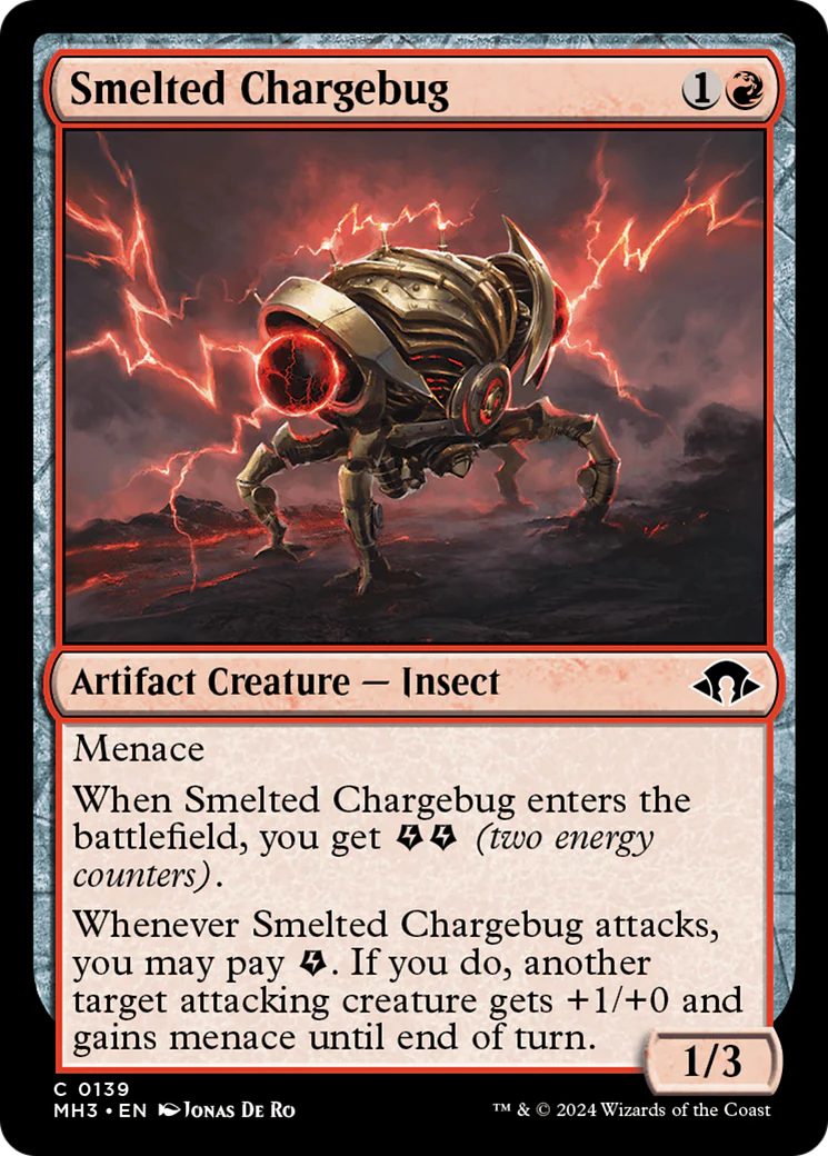MTG: Modern Horizons 3: Smelted Chargebug 