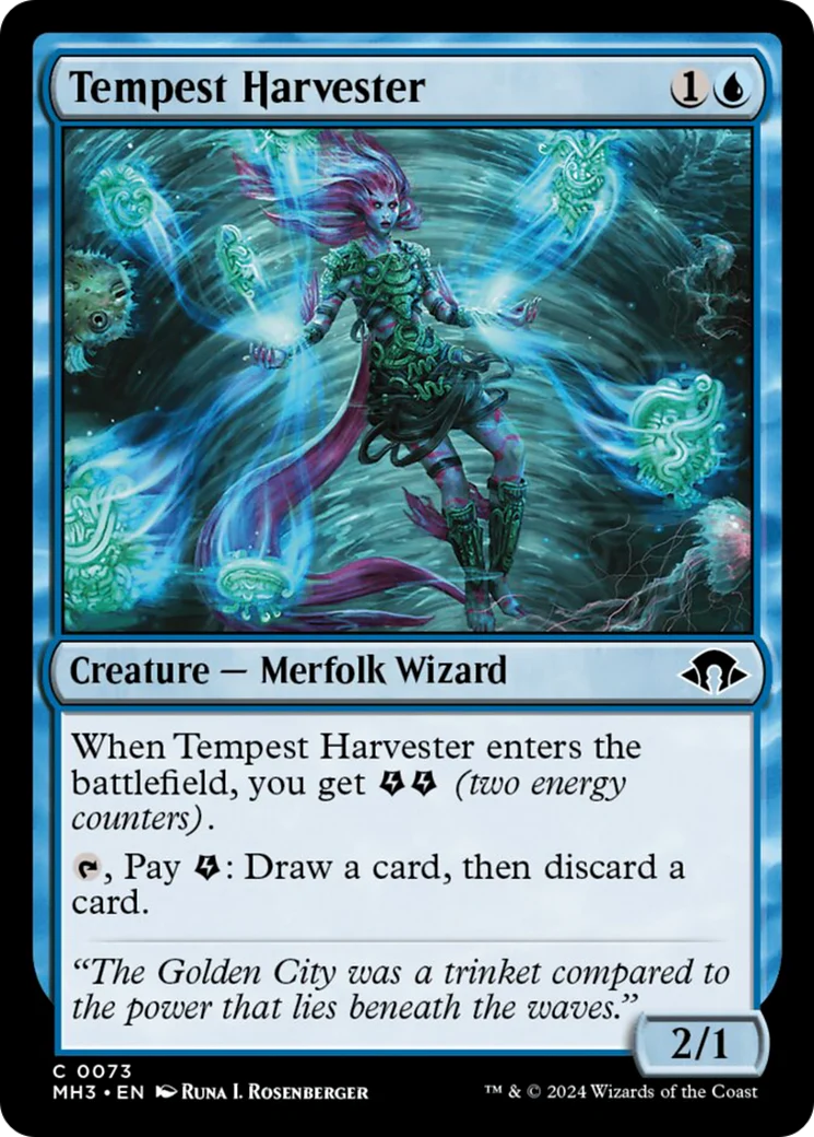 MTG: Modern Horizons 3: Tempest Harvester 
