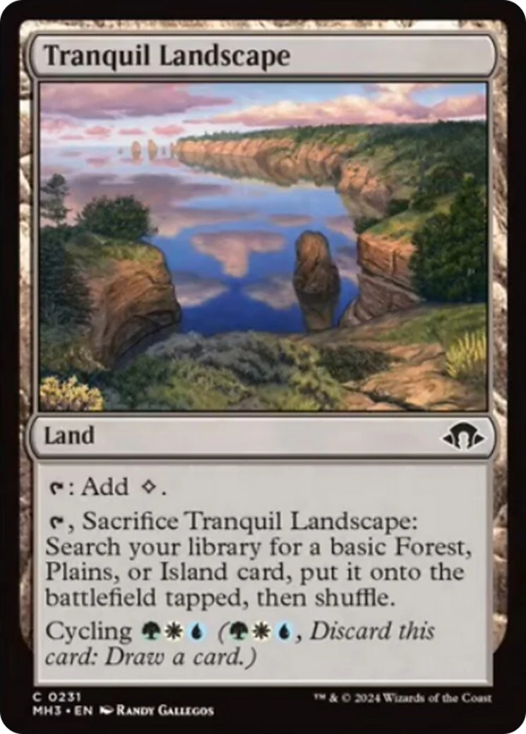 MTG: Modern Horizons 3: Tranquil Landscape 
