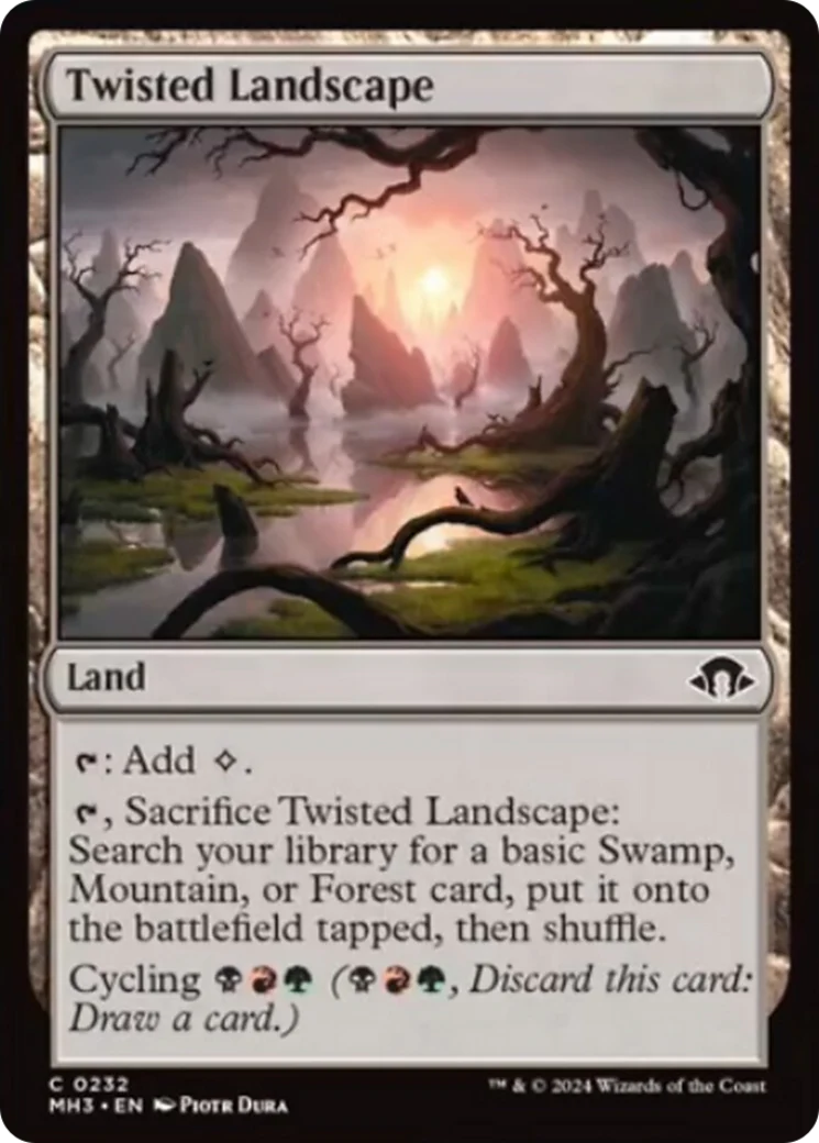 MTG: Modern Horizons 3: Twisted Landscape 