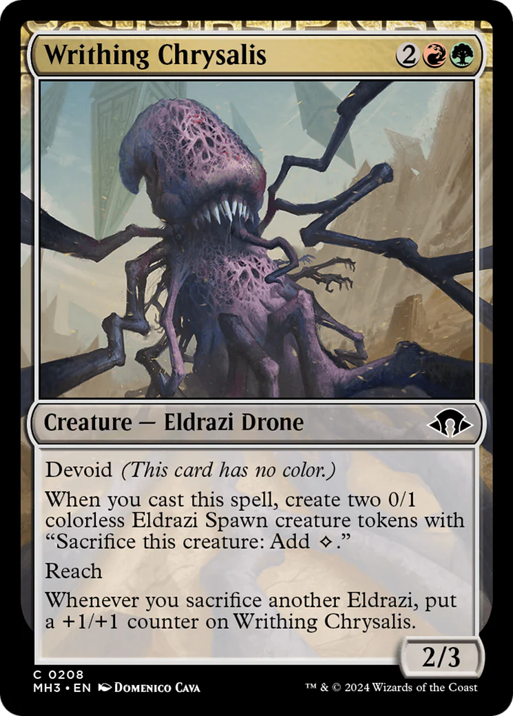 MTG: Modern Horizons 3: Writhing Chrysalis 
