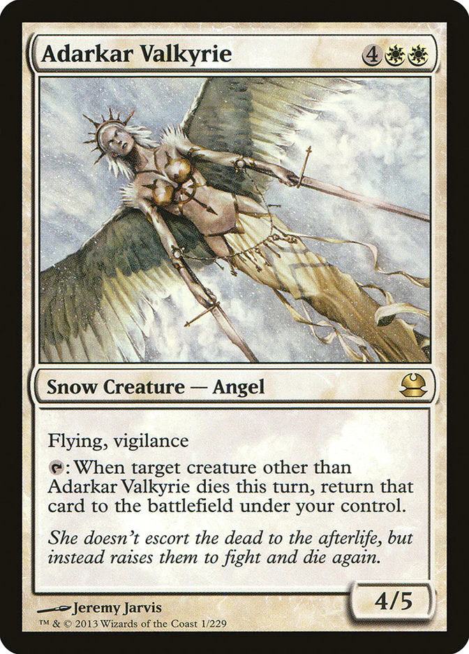 MTG: Modern Masters 001: Adarkar Valkyrie 