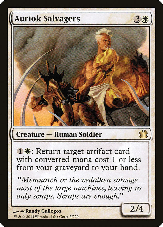 MTG: Modern Masters 005: Auriok Salvagers 
