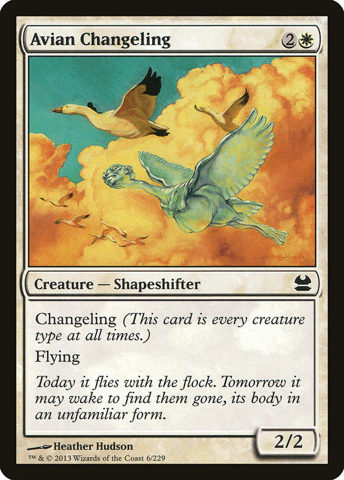 MTG: Modern Masters 006: Avian Changeling 