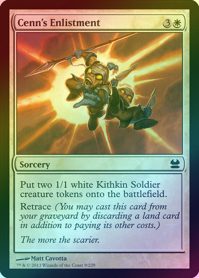 MTG: Modern Masters 009: Cenns Enlistment (FOIL) 