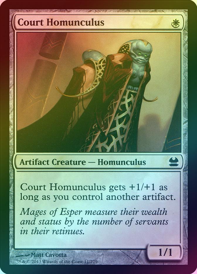 MTG: Modern Masters 011: Court Homunculus (FOIL) 