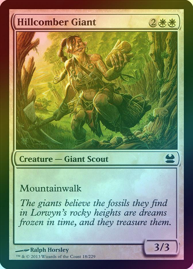 MTG: Modern Masters 018: Hillcomber Giant (FOIL) 