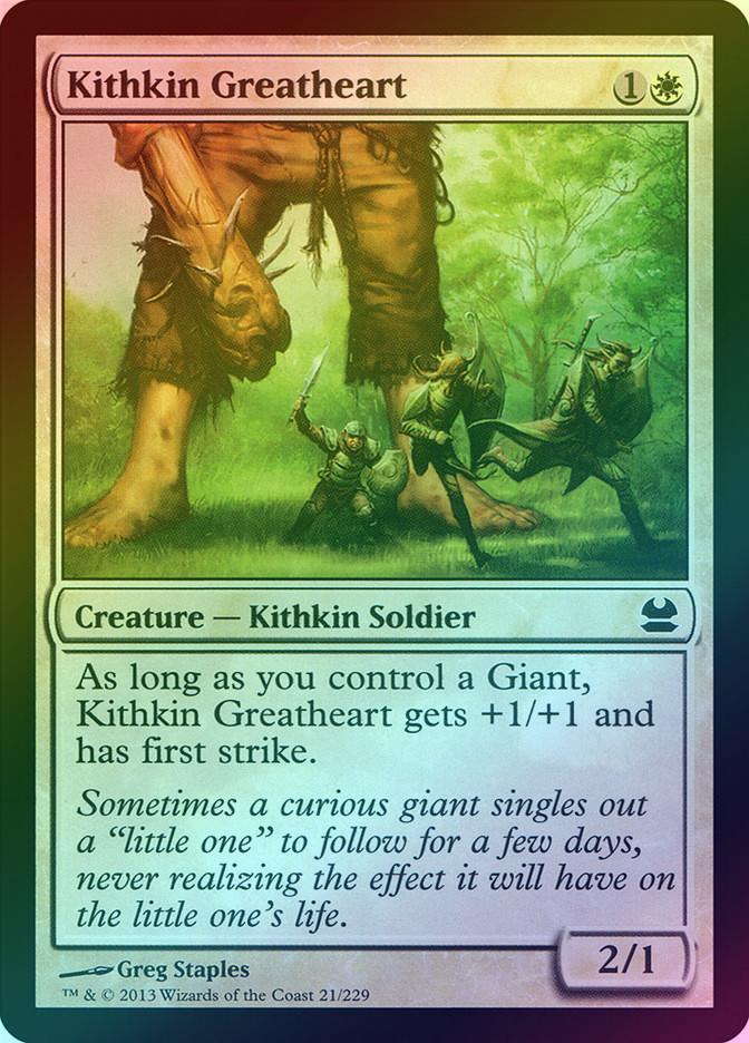 MTG: Modern Masters 021: Kithkin Greatheart (FOIL) 