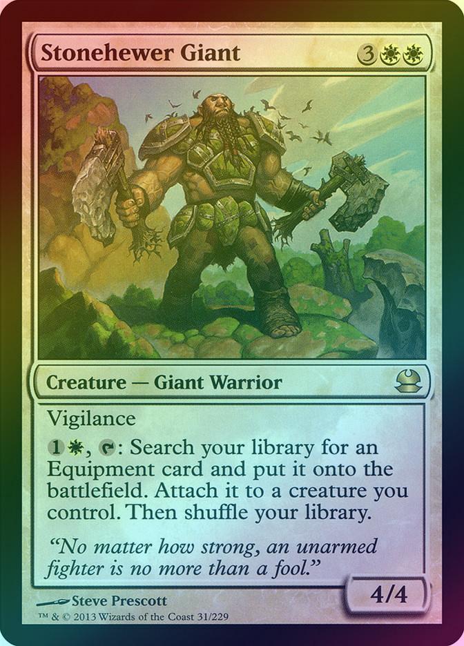 MTG: Modern Masters 031: Stonehewer Giant (FOIL) 