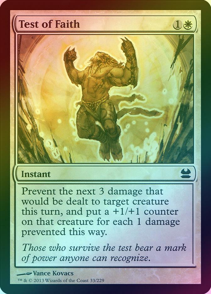 MTG: Modern Masters 033: Test of Faith (FOIL) 