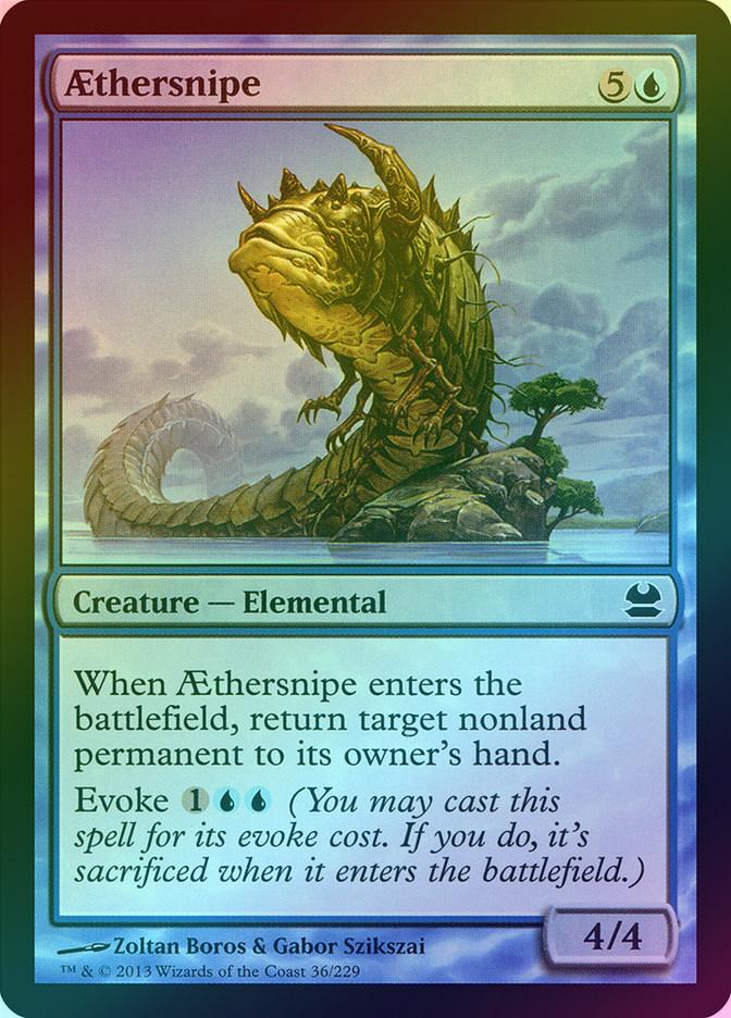 MTG: Modern Masters 036: Aethersnipe (FOIL) 