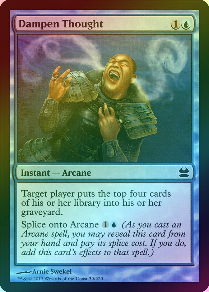 MTG: Modern Masters 039: Dampen Thought (FOIL) 