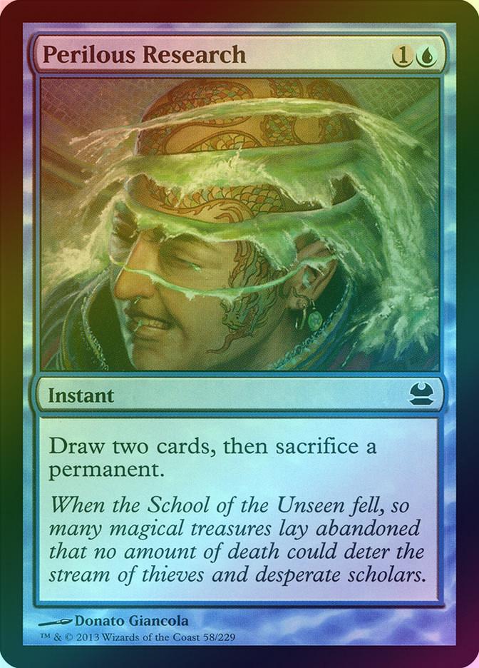 MTG: Modern Masters 058: Perilous Research (FOIL) 