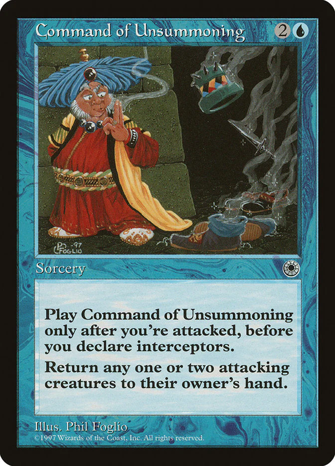 MTG: Portal 048: Command of Unsummoning 
