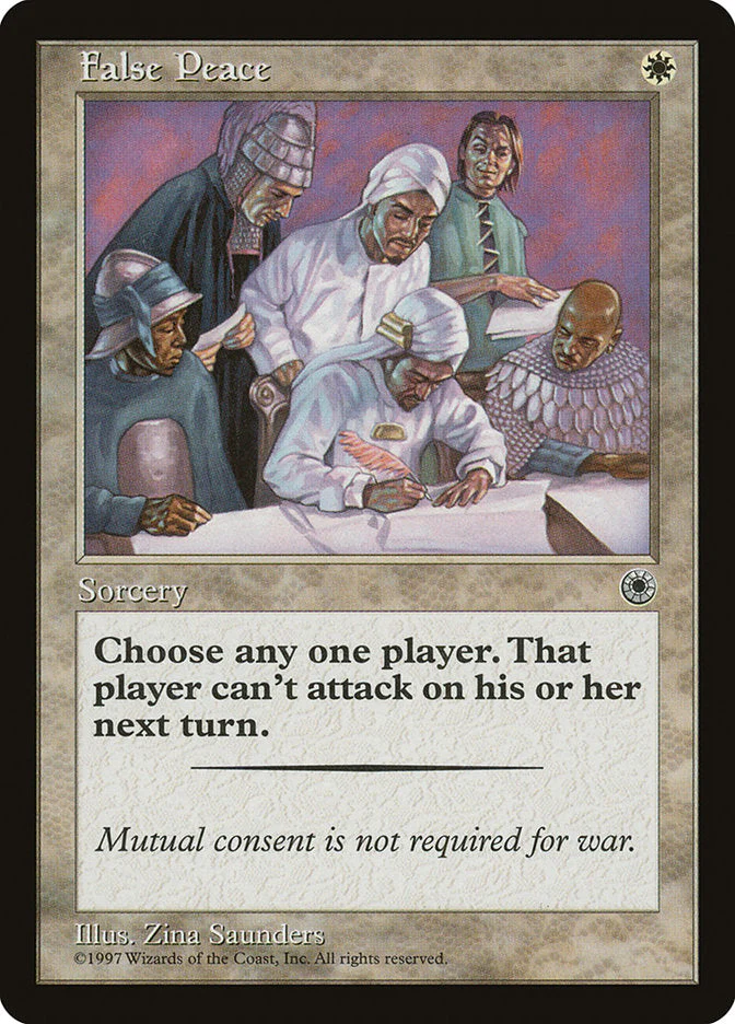 MTG: Portal 014: False Peace 