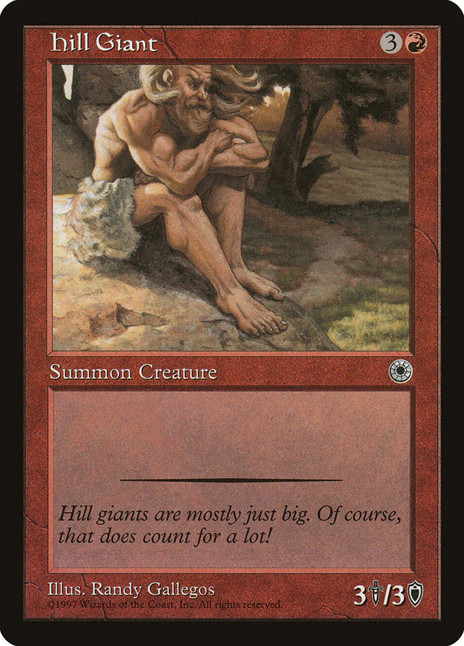 MTG: Portal 133: Hill Giant 