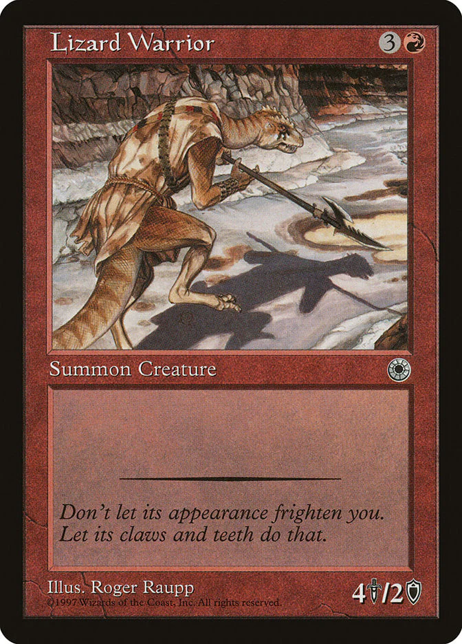 MTG: Portal 139: Lizard Warrior 