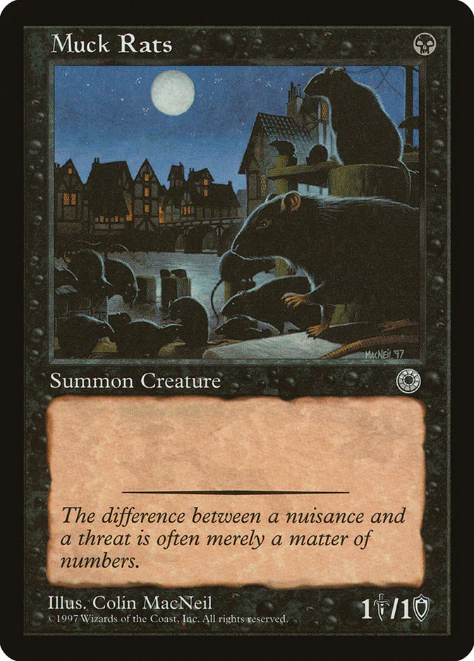 MTG: Portal 102: Muck Rats 