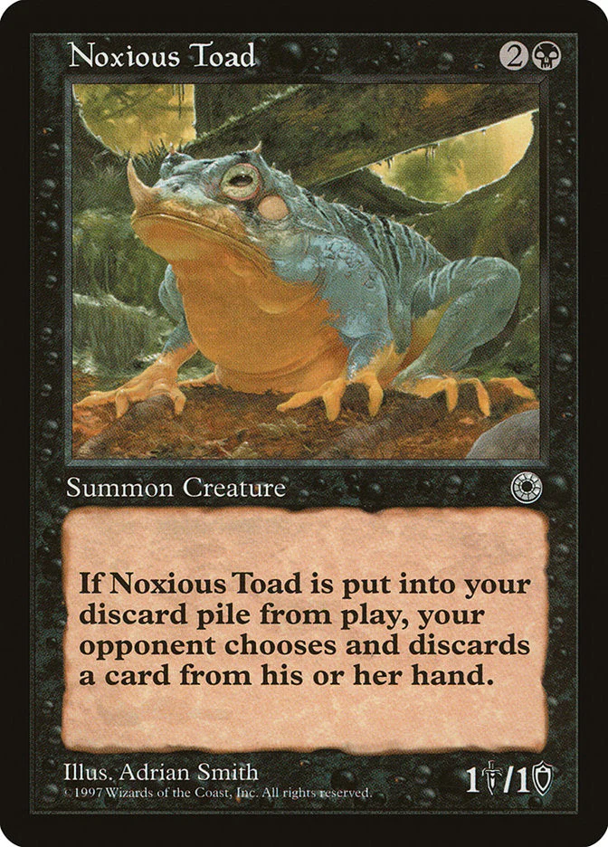 MTG: Portal 104: Noxious Toad 