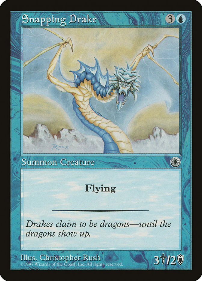 MTG: Portal 067: Snapping Drake 