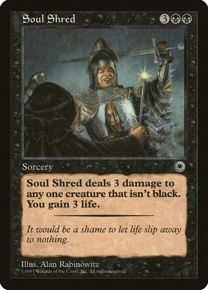 MTG: Portal 112: Soul Shred 