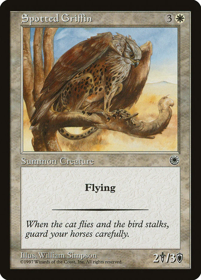 MTG: Portal 028: Spotted Griffin 