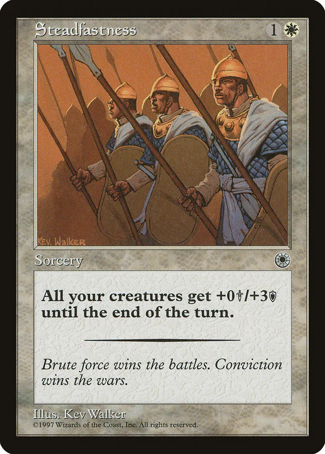 MTG: Portal 032: Steadfastness 