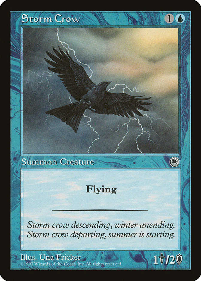 MTG: Portal 069: Storm Crow 
